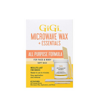 GiGi Microwave Wax + Essentials – All Purpose Formula – 2oz - ANNS BEAUTY SUPPLY