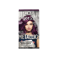 Schwarzkopf got2b Metallics Permanent Hair Dye – Mega Amethyst Chrome - 4.8 oz - ANNS BEAUTY SUPPLY