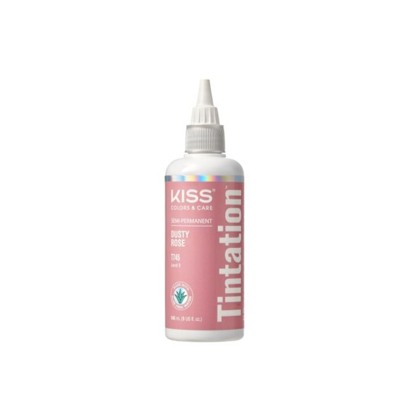 Kiss Colors Tintation Semi-Permanent Hair Dye – Dusty Rose - 5 fl oz - ANNS BEAUTY SUPPLY