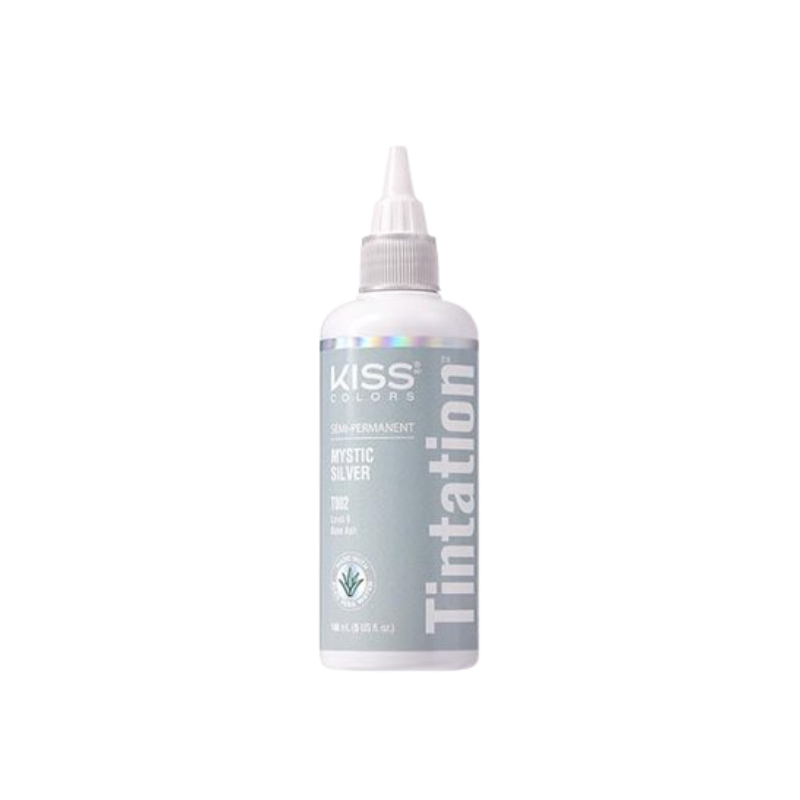 KISS Colors Semi-Permanent Tintation Mystic Silver – 5 oz - ANNS BEAUTY SUPPLY