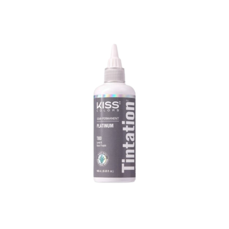 Kiss Colors Tintation Semi-Permanent Hair Color – Platinum T103 – 5 oz - ANNS BEAUTY SUPPLY