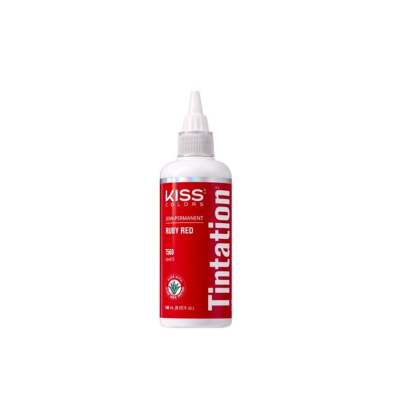 Kiss Colors Tintation Semi-Permanent Hair Color – Ruby Red T560 – 5 oz - ANNS BEAUTY SUPPLY