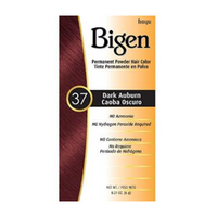 Bigen Permanent Powder Hair Color – Dark Auburn 37 – 0.21 oz - ANNS BEAUTY SUPPLY