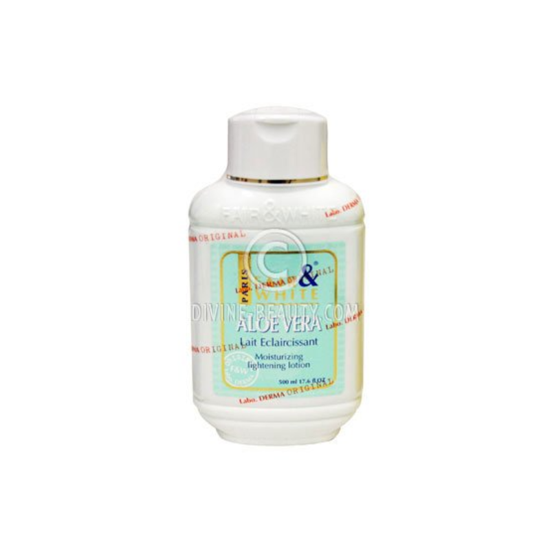 Fair & White Aloe Vera Lait Moisturizing Lightening Lotion - 17. oz - ANNS BEAUTY SUPPLY