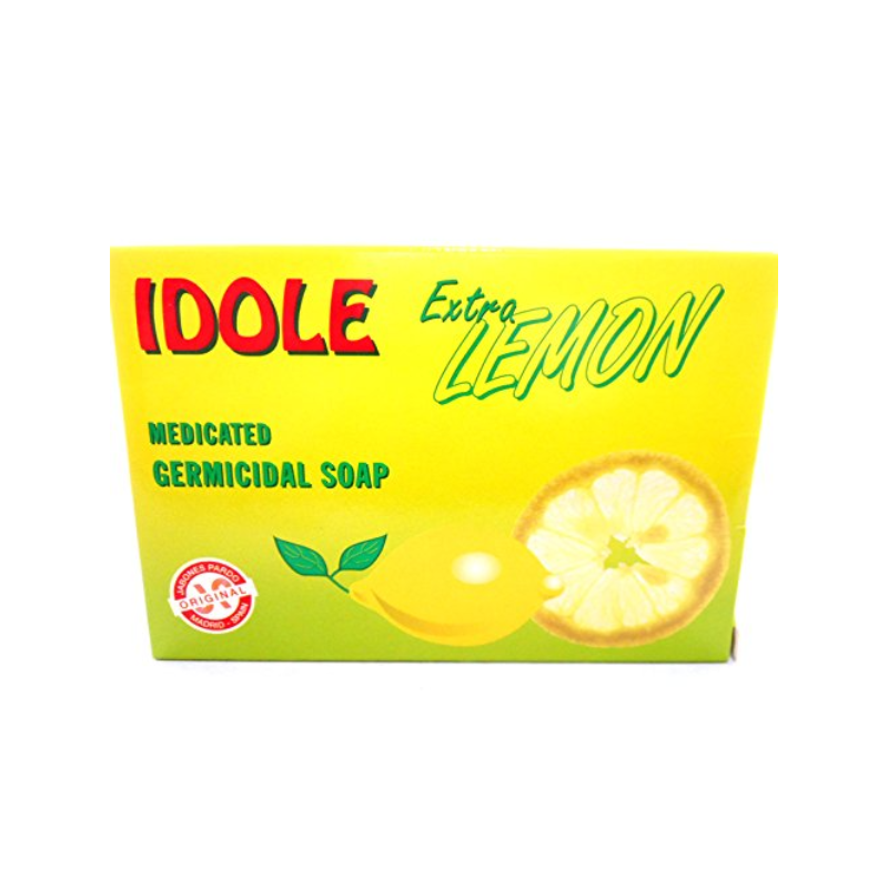 Idole Extra Lemon Medicated Germicidal Soap – 10.5oz - ANNS BEAUTY SUPPLY