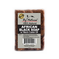 By Nature's African Black Soap – 6.5 oz - ANNS BEAUTY SUPPLY