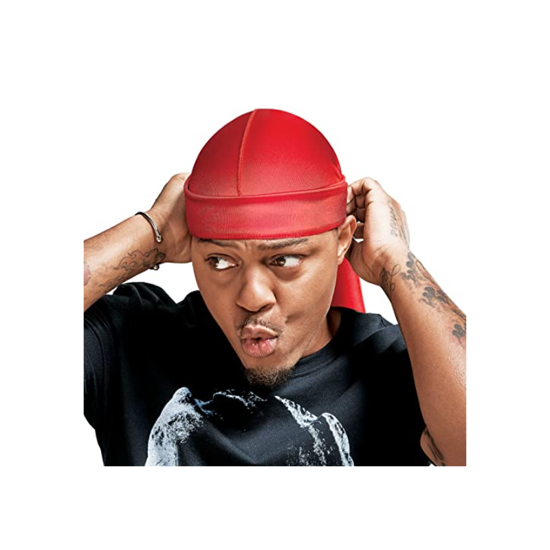 Red by Kiss Power Wave Extreme Shine Silky Durag – Red - ANNS BEAUTY SUPPLY