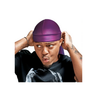Red by Kiss Power Wave Extreme Shine Silky Durag – Purple - ANNS BEAUTY SUPPLY