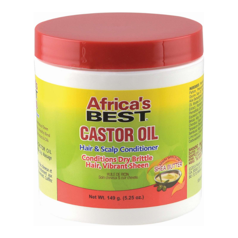 Africa's Best Castor Oil Hair & Scalp Conditioner – 5.25 oz - ANNS BEAUTY SUPPLY