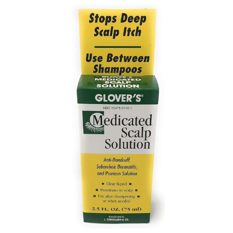 Glover’s Medicated Scalp Solution – 2.5 oz - ANNS BEAUTY SUPPLY