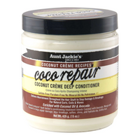 Aunt Jackie’s Coco Repair Coconut Crème Deep Conditioner – 15 oz - ANNS BEAUTY SUPPLY
