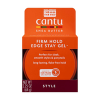 Cantu Shea Butter Firm Hold Edge Stay Gel – 2.25 oz - ANNS BEAUTY SUPPLY