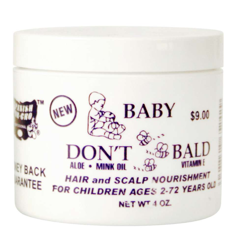 Baby Don't Bald Hair and Scalp Nourishment – 4 oz - ANNS BEAUTY SUPPLY