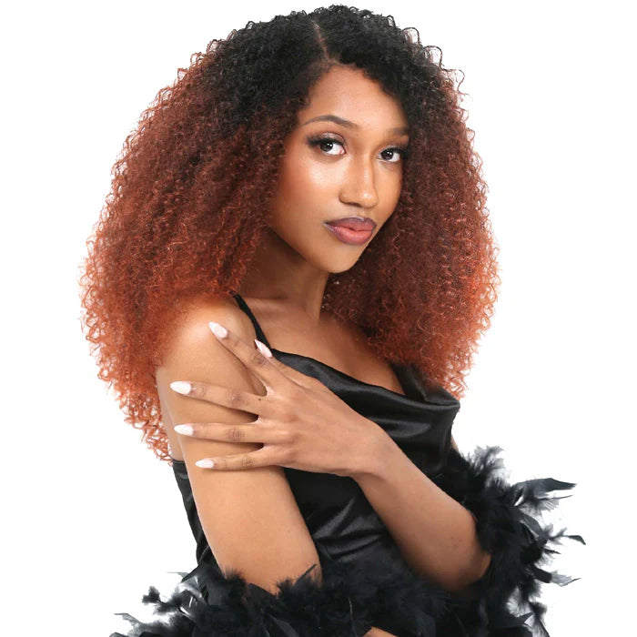Vanessa View 134 Amala Glueless HD Lace Wig – Free Part Ear-to-Ear Hand-Tied Transparent Lace Front Wig_1B