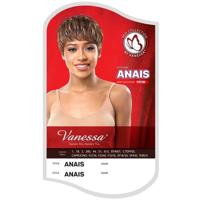 Vanessa Red Collection Synthetic Full Wig - ANAIS