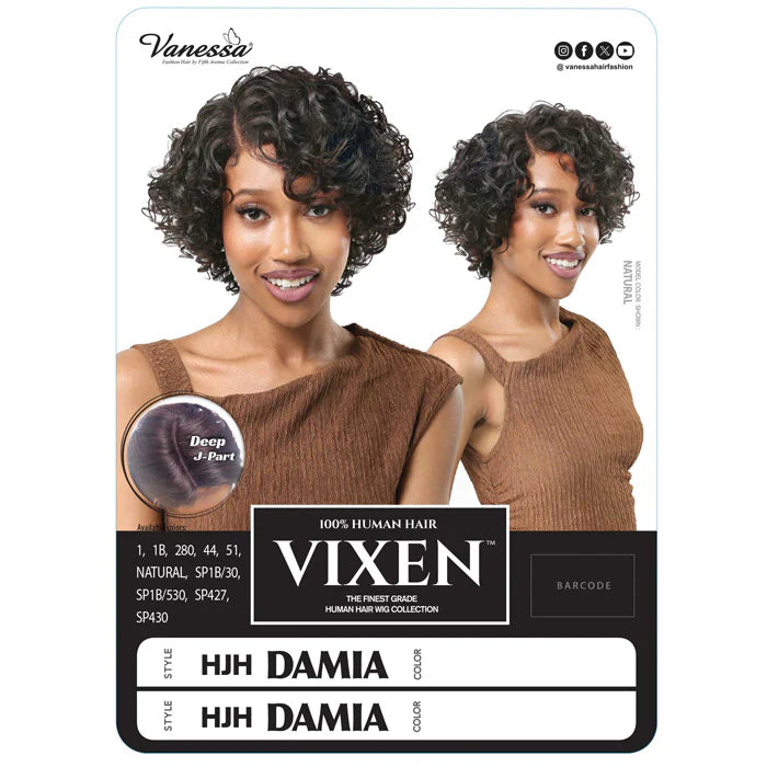 Vanessa VIXEN™ 100% Human Hair Wig – HJH Damia