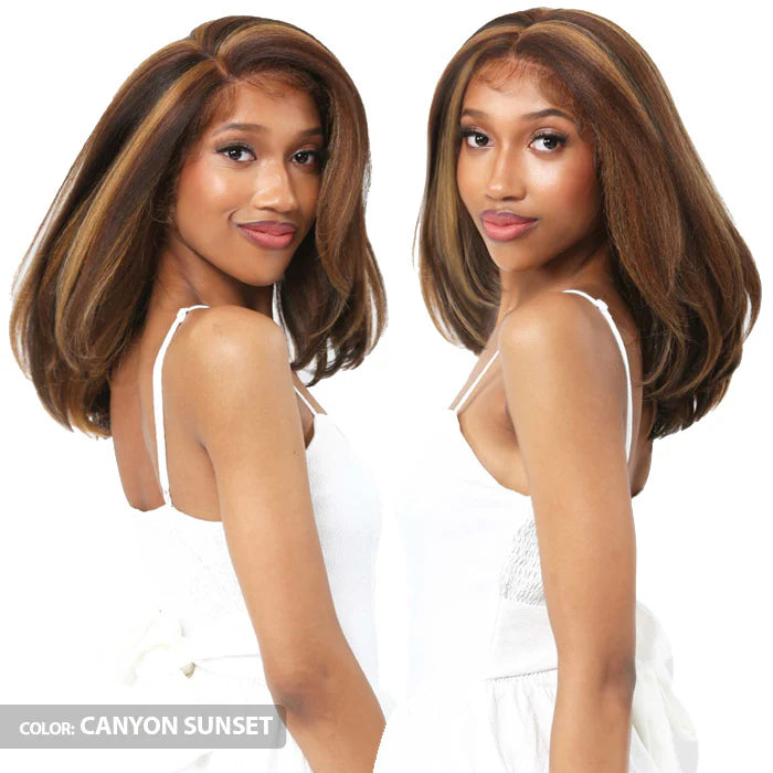 Vanessa View Kinky 135 Naomi Web Lace Wig