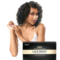Vanessa TDJH Gemma 100% Brazilian Human Hair HD Lace Front Wig – Hand-Tied Transparent Deep J-Part Shoulder-Length Curly Cut_NATURAL