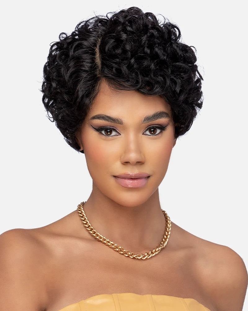 Vivica A. Fox Hair Collection Remi Human Hair Wig IDA_Color 1
