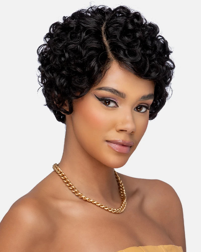 Vivica A. Fox Hair Collection Remi Human Hair Wig IDA_Color 1