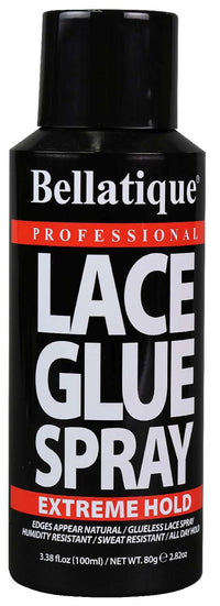 Bellatique Professional Lace Glue Spray Extreme Hold 3.38 oz (100ml)