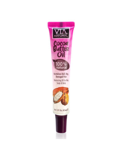 Via Natural Cocoa Butter Oil – 100% Natural