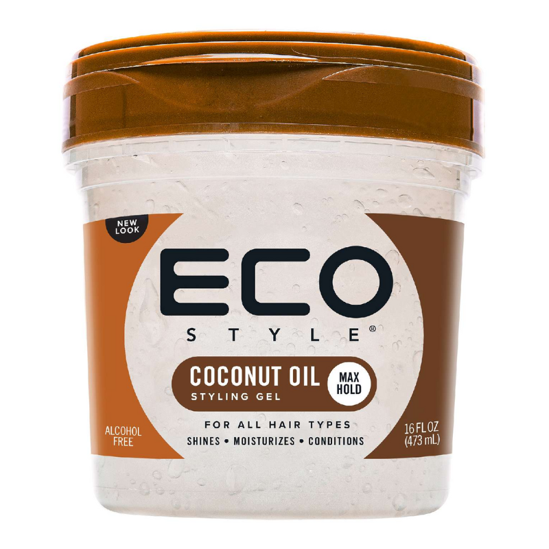 Eco Style Coconut Oil Gel – 16 oz - ANNS BEAUTY SUPPLY