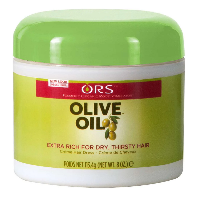 ORS Olive Oil Fortifying Crème Hair Dress with Castor Oil – 8 oz - ANNS BEAUTY SUPPLY
