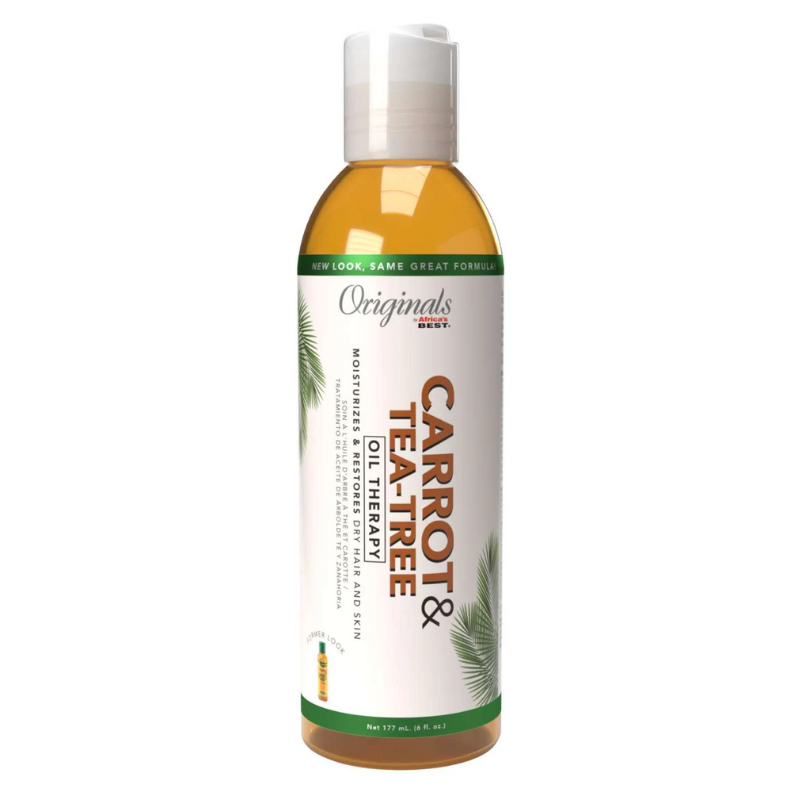 Africa’s Best Carrot & Tea Tree Oil for Hair – 6 oz