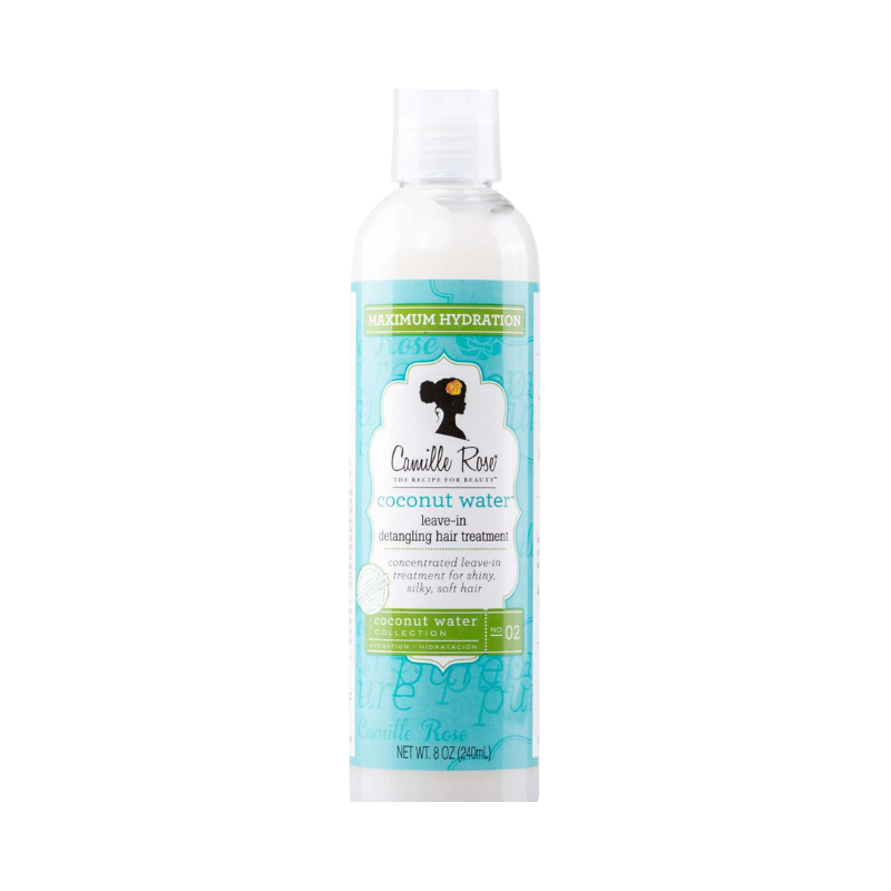 Camille Rose Coconut Water Leave-In Detangling Hair Treatment – 8 oz - ANNS BEAUTY SUPPLY