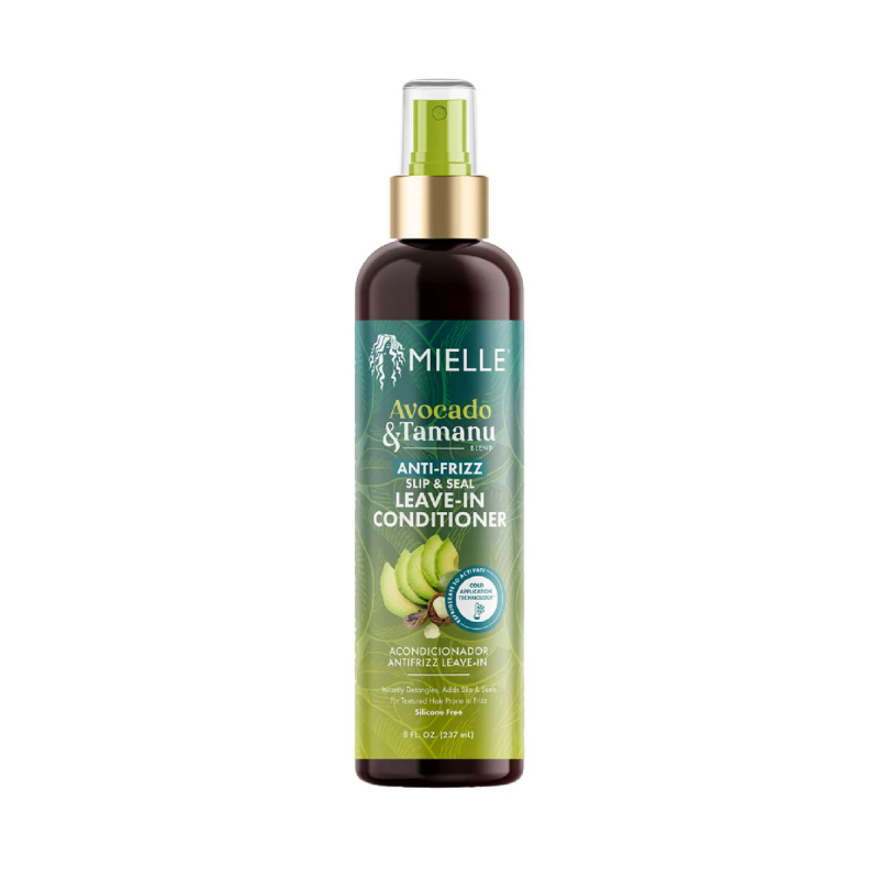 Mielle Avocado & Tamanu Anti-Frizz Slip & Seal Leave-In Conditioner – 8 oz - ANNS BEAUTY SUPPLY