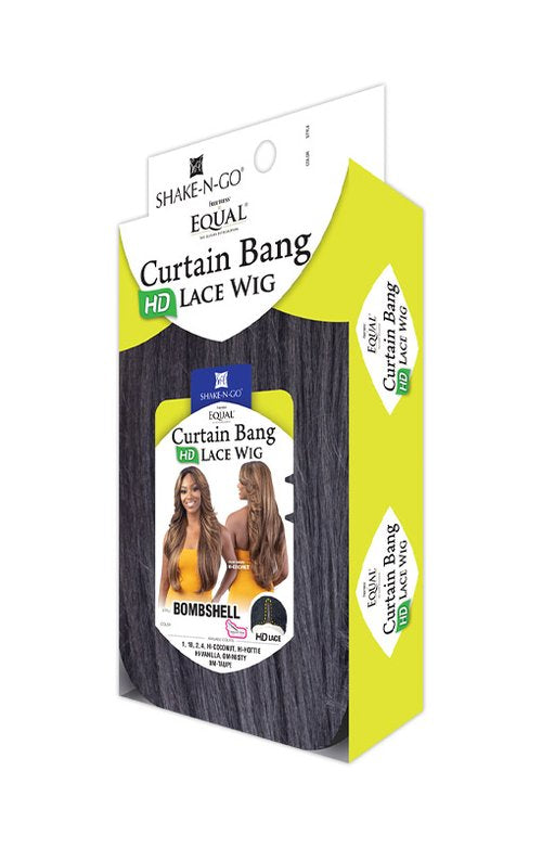 Shake-N-Go Equal Curtain Bang HD Lace Wig - Bombshell - ANNS BEAUTY SUPPLY