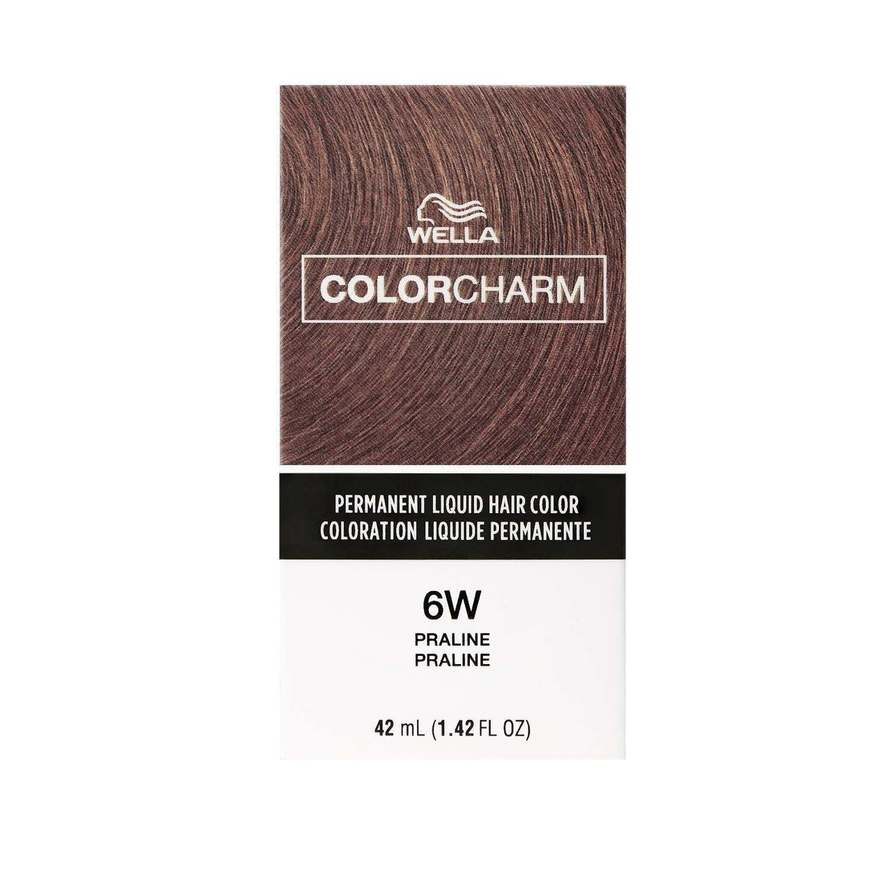 Wella Color Charm Permanent Liquid Hair Color 6W Praline – 1.42 oz