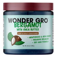 Wonder Gro Bergamot with Shea Butter Hair & Scalp Conditioner – 12 oz - ANNS BEAUTY SUPPLY