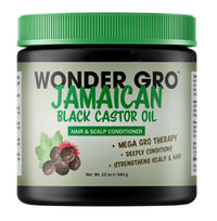 Wonder Gro Jamaican Black Castor Oil Hair & Scalp Conditioner – 12 oz - ANNS BEAUTY SUPPLY