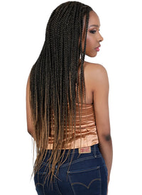 Motown Tress Hand-Braided Lace Front Wig – WLB.TRIBOX Color NATURAL