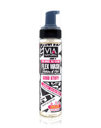 VIA Natural No Rinse, All Clean Flex Wash Foam & Go! 8 oz