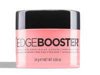 Style Factor Edge Booster Strong Hold Water-Based Pomade (Sweet Peach Scent - Travel Size) 0.85oz