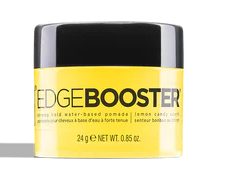 Style Factor Edge Booster Strong Hold Water-Based Pomade (Lemon Candy Scent - Travel Size) 0.85 OZ
