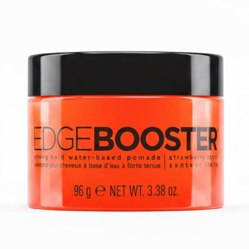 Style Factor Edge Booster Strong Hold Water-Based Pomade (Strawberry Scent) 3.38oz