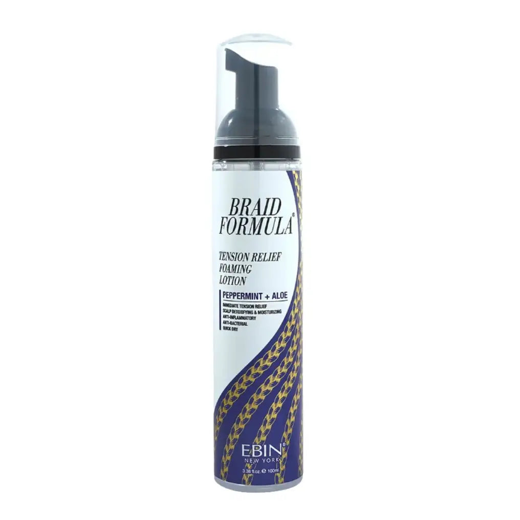 EBIN New York Braid Formula Tension Relief Foaming Lotion 8.5oz - ANNS BEAUTY SUPPLY