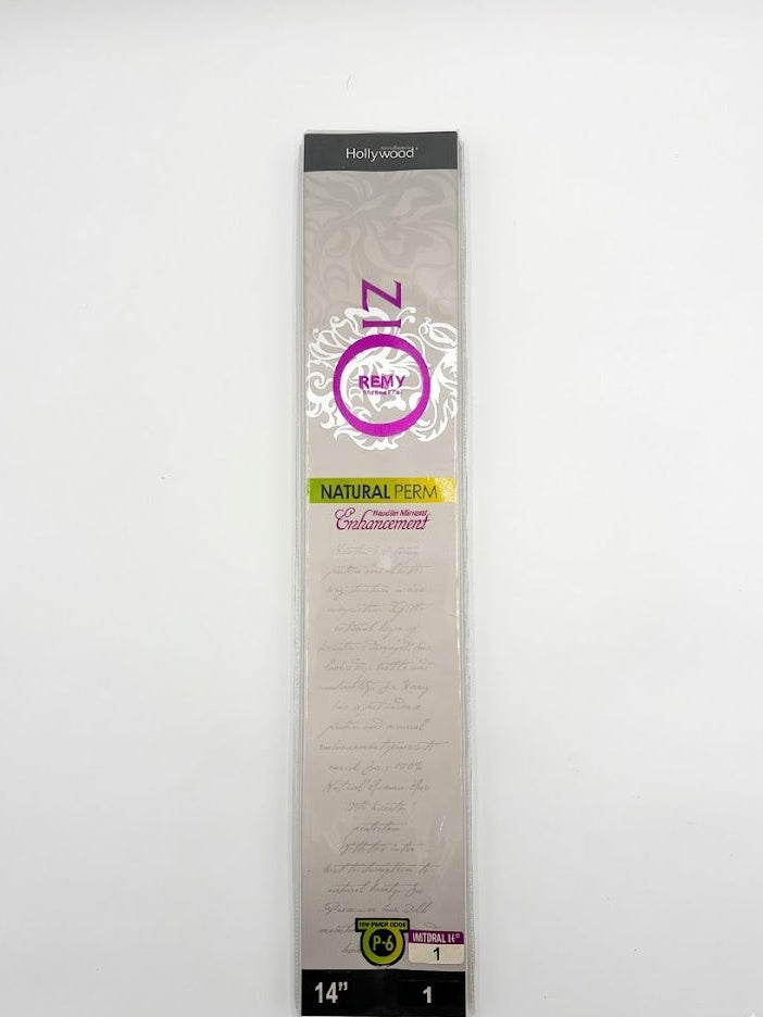 Zio Remy Hollywood 14" 100% Natural Human Hair Extensions – Natural Perm 12"-14" - ANNS BEAUTY SUPPLY