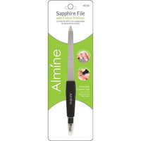 Almine Sapphire Nail File With Cuticle Trimmer 6056 - ANNS BEAUTY SUPPLY