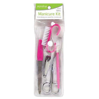Almine 5-Piece Professional Manicure Kit – All-In-One Nail Grooming Set (#6090) - ANNS BEAUTY SUPPLY