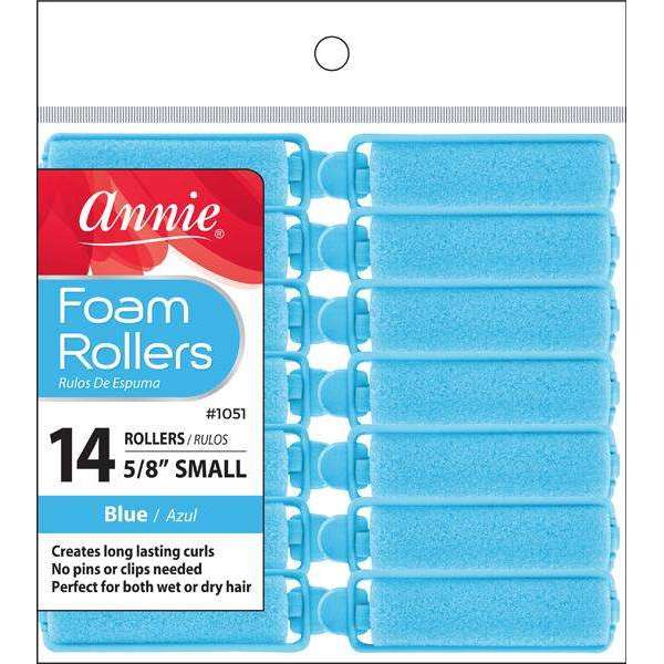 Annie Foam Rollers - 5/8" Small (14 Pack) #1051