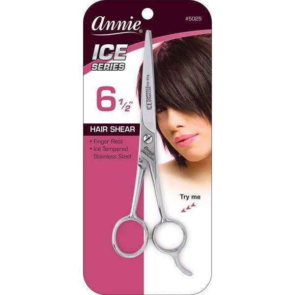 Annie Ice Tempered Stainless Steel Hair Shear 6.5" 5025 - ANNS BEAUTY SUPPLY