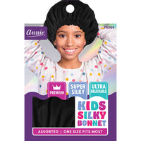 Annie Premium Kids Silky Bonnet Assorted 4364 - ANNS BEAUTY SUPPLY
