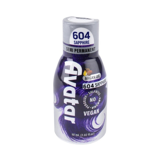 Argan Oil Semi Permanent Hair Dye 604 Sapphire –  2.02 oz