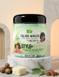 Taliah Waajid Kinky Wavy Natural for Children Style & Shine 6 oz