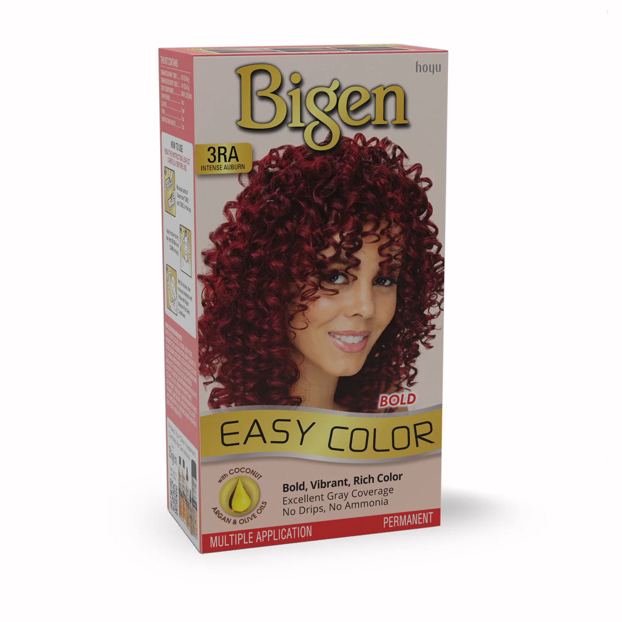 Bigen Easy Color Permanent Hair Color 3RA Intense Auburn - ANNS BEAUTY SUPPLY